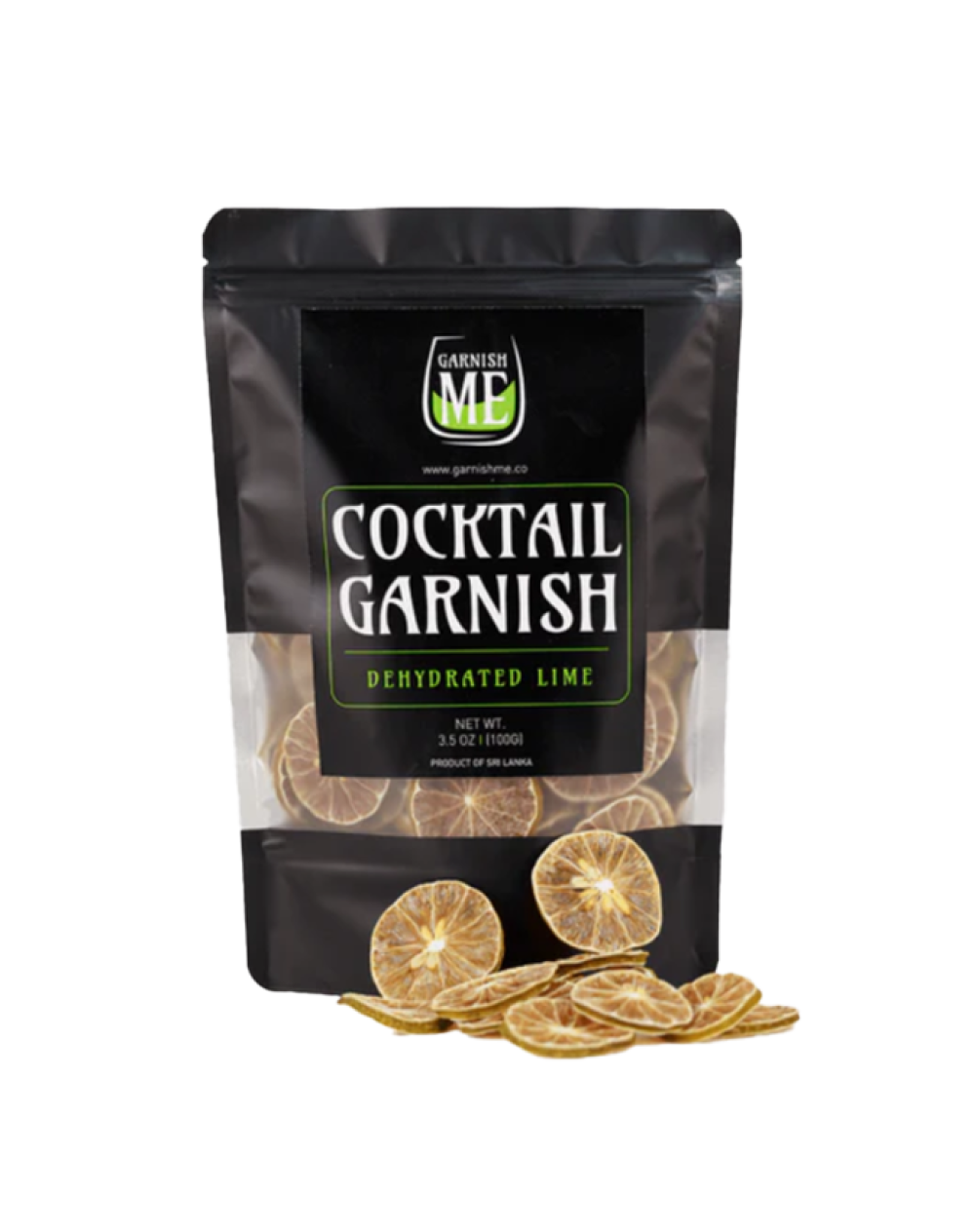 50 Dried Lime Slices – Long-Lasting Garnish for Drinks Sri Lanka